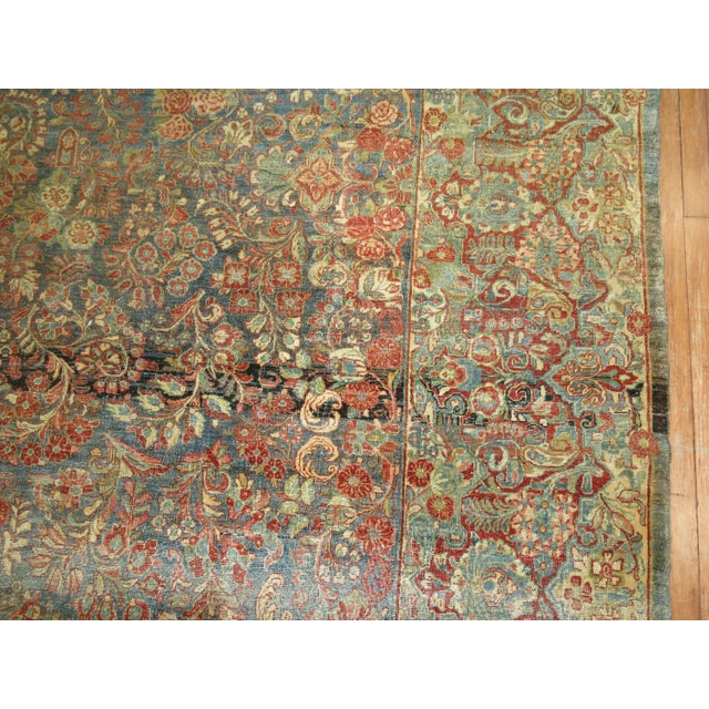 19th Century Zabihi Collection Oversize Persian Sarouk Rug - 10'3" x 17'5" For Sale - Image 4 of 12