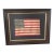 Antique American Flag 46 Staggered Star Design 1907- 1912 for the Inclusion of Oklahoma. For Sale