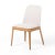Four Hands Bryce Armless Dining Chair, Gibson Wheat For Sale - Image 10 of 10