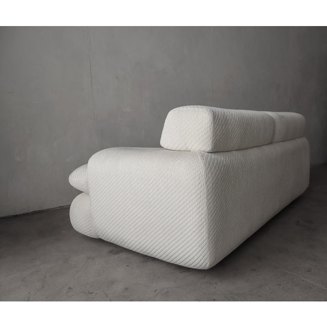 Post Modern 2 Seat Sofa by Vladimir Kagan for Preview For Sale In Las Vegas - Image 6 of 10