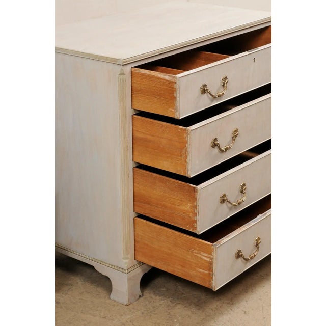 Vintage Pale Blue Chests of Drawers a Pair Chairish