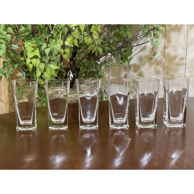 Crystal Orangeade Glasses from Sèvres, Set of 6 For Sale - Image 8 of 8