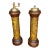 Vintage Italian Florentine Wooden Salt Shaker and Peppermill- a Pair For Sale
