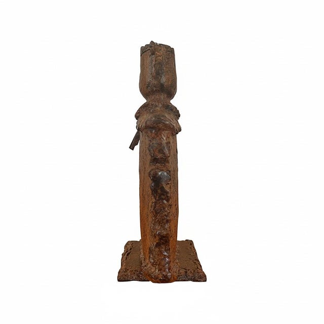 Patina Aluminum Vase - Large For Sale In Chicago - Image 6 of 11