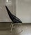 1950s Blackened Rattan Lounge Chair, Design R. Broekhuizen for Rohé Noordwolde, the Netherlands, 1960s, 1950s For Sale - Image 5 of 10