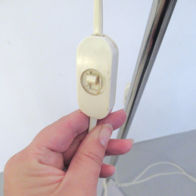 Chrome Floor Lamp, 1970s For Sale - Image 9 of 15