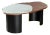 Modern Irregular Braxton Marble Top Coffee Table For Sale