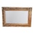 1990s Large Italian Carved Giltwood Mirror 68x46 For Sale