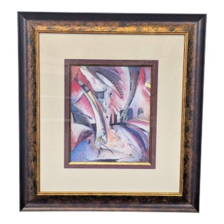 Daniel Kime Framed Abstract Mixed Media Artwork For Sale