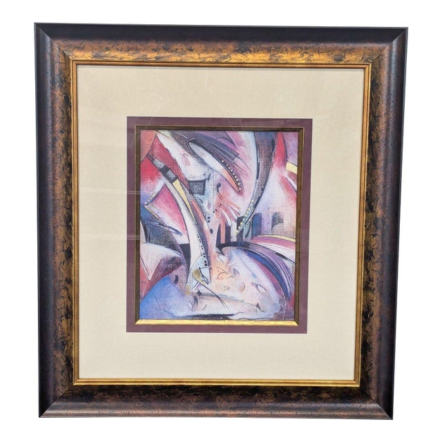 Daniel Kime Framed Abstract Mixed Media Artwork For Sale