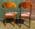 Biedermeier Swedish Dining Chairs in Flame Golden Birch with Honey Colour, 1890s-1910s, Set of 2 For Sale - Image 5 of 6