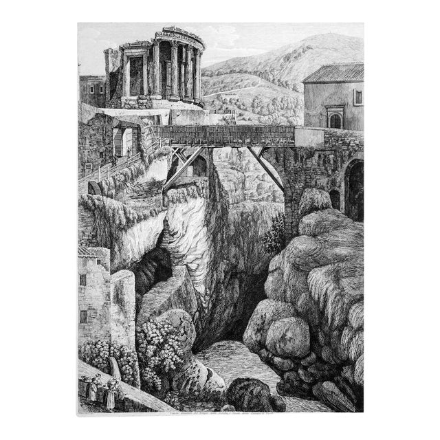 Veduta Generale del Tempio della Sibilla\. - by L. Rossini - 1824 1824 For Sale