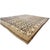 Indian Antique Indian Agra Wool 12x14 Brown & Ivory Handmade Area Rug #1143833 For Sale - Image 3 of 10