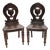 Set of Mid Victorian Hall Chairs in Mahogany, 1840s For Sale