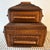 Folk Art Early 20th Century Tramp Art Box With Hinged Lid and Pull-Out Drawer For Sale - Image 3 of 10