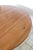 Extendable Round Table in Wood, 1970s For Sale - Image 4 of 17