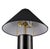 Mid-Century Modern Black Onyx Stone Table Lamp by Westmore Royal Lighting For Sale - Image 3 of 3