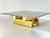 Paul Evans Cityscape Brass Coffee Table with Smoked Glass, 1970’s. Original beautiful patchwork design. Measures Base...
