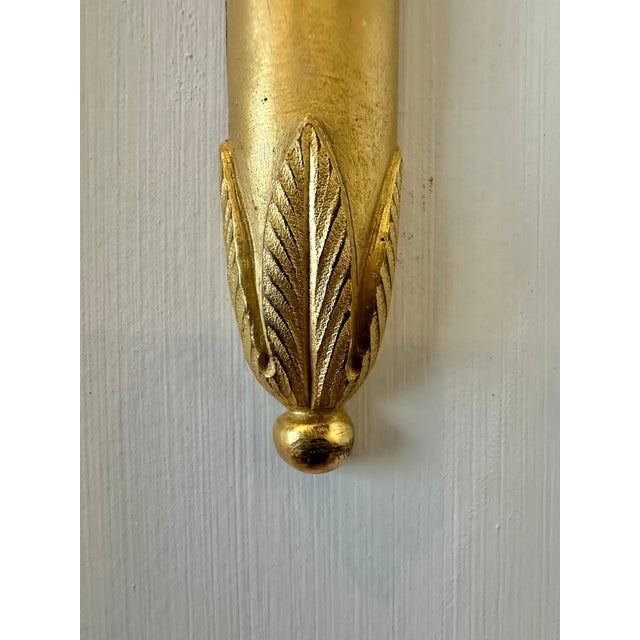 Set of Four Late 18th Century Neoclassical Ormolu Wall Sconces For Sale - Image 10 of 12
