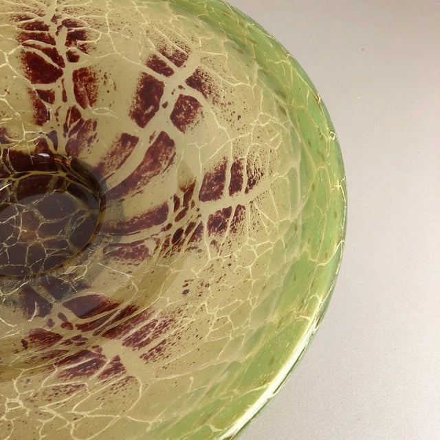 Vintage German Glass Bowl by Karl Wiedmann for WMF For Sale - Image 6 of 14