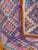Violet Late 20th Century Vintage Peruvian Andean Geometric Wool Textile With Chakana Motifs For Sale - Image 8 of 13