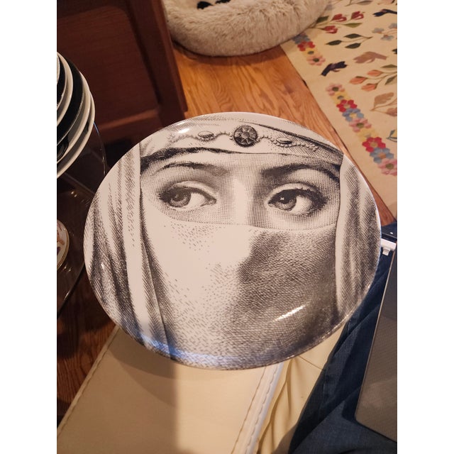 Fornasetti Porcelain Themes & Variation Plate, Number 114 For Sale - Image 10 of 10