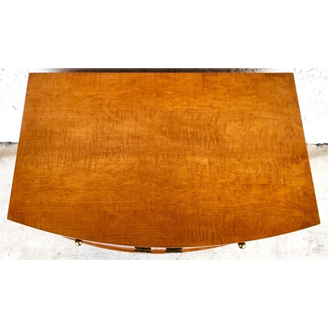 1980s Hickory White Genesis Collection Biedermeier Nightstand Side Table For Sale - Image 10 of 18