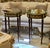 Neoclassical Round Accent Side Table With Glass Top, Hand-Gilded Gold Leaf Details & Solid Wood Frame For Sale - Image 3 of 4