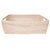 2020s Artifacts Rattan Rectangular Oblong Storage Basket, White Wash, 26" For Sale - Image 5 of 5
