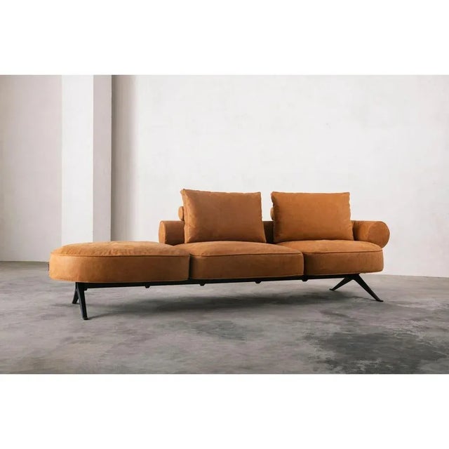 Gold Luizet Modular Sofa by Luca Nichetto, Set of 3 For Sale - Image 8 of 13