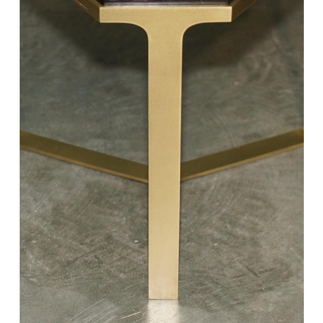 Forma Nero DG-68200 Kravet Tables in Marquina Stone and Satin Brass from Donghia, Set of 6 For Sale - Image 18 of 18
