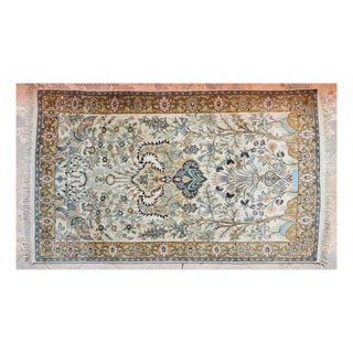 Middle Eastern Tree of Life Tabriz Rug For Sale