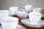 White 12-Person Coffee Set from Ćmielów, Set of 39 For Sale - Image 8 of 12