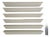 48 in Pottery Barn Crown Molding Picture Ledge Floating Shelves For Sale