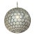 Serena & Lily Capiz Honeycomb Pendant Light For Sale