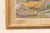 Cornflower Blue Swedish Waterfront Village Painting, c.1957 For Sale - Image 8 of 12