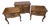 Mid 20th Century French Provincial Style Dresser & Nightstands – ‘Fraiser’, 3 Pieces For Sale