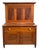 Early 19th Century Butler’s Plantation Secretary Desk With Rare Tiger Maple Interior For Sale