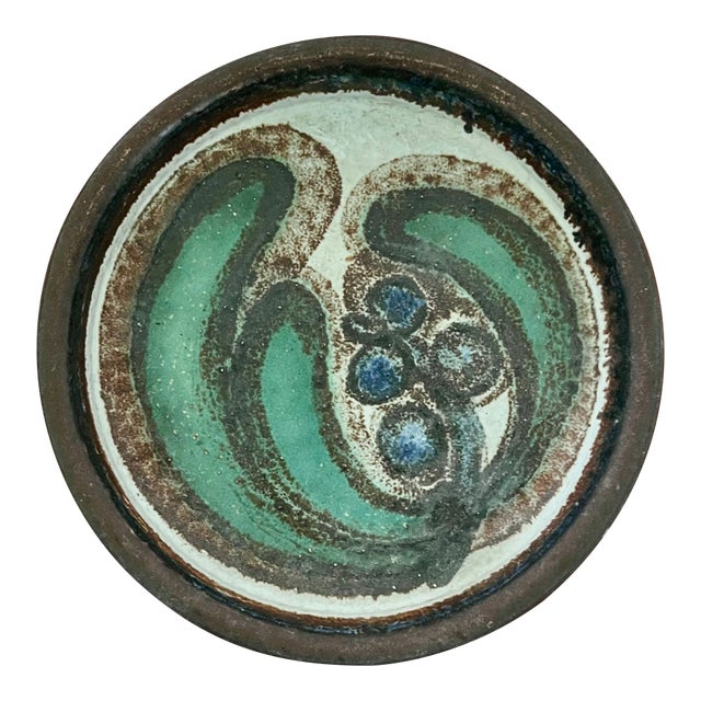 Mid-Century Soholm Pottery Platter Denmark For Sale