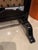 Vintage English Horn & Aged Mirror Dressing Tabletop Mirror For Sale - Image 9 of 12