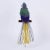 Mid 20th Century Glass Beaded Parrot Sculpture For Sale - Image 5 of 8