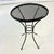A perfect little Drinks Table for your outdoor space. The Mid-Century crafted metal table is in the manner of Italian...