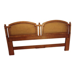 Henredon Rondinella-Verona Cane King Headboard For Sale