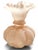 Vintage Blush Pink Opaline Art Glass Ruffled Vase For Sale In Miami - Image 6 of 6