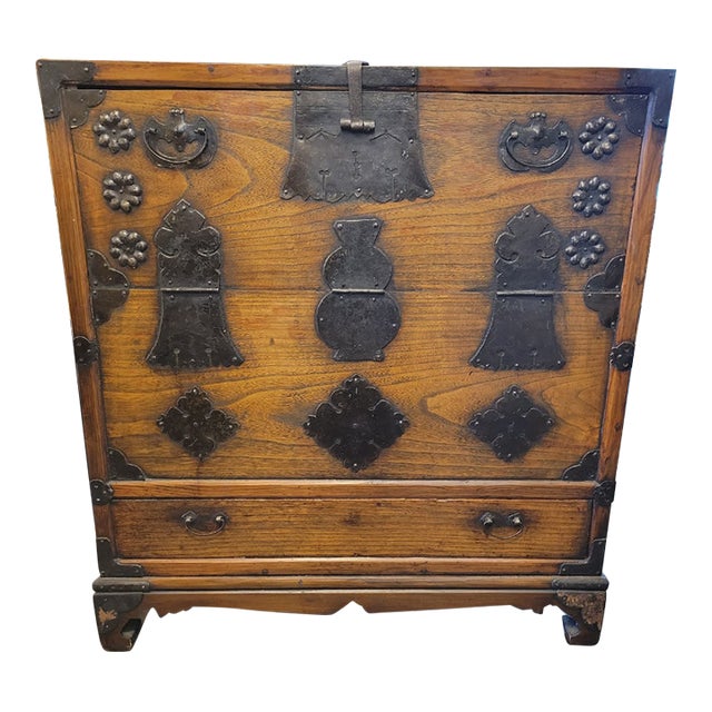 Antique Korean Blanket Chest Chairish