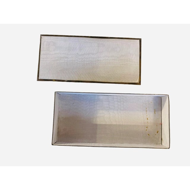 Italian Mid-Century Modern Enameled Metal Box For Sale - Image 4 of 7