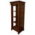 Brown Empire Style Display Cabinet in Mahogany and Gilt Bronze with Black Marble Top, 19th Century For Sale - Image 8 of 8