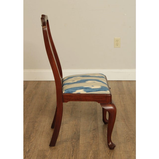 Henkel Harris Queen Anne Style Mahogany Dining Side Chair For Sale - Image 10 of 13