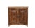 2020s Two-Door Nightstand Made From Antique Indian Teakwood Architectural Elements For Sale - Image 5 of 7