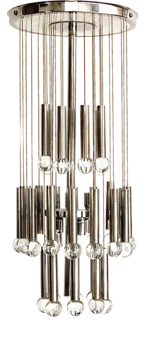 Chandelier by Gaetano Sciolari, 1970